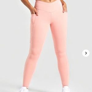 Gymshark peach recess leggings
